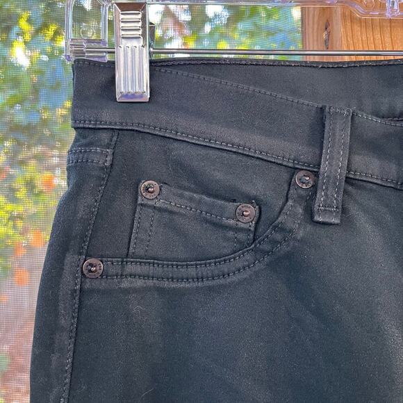 Rag & Bone Women's Green Coated Jeggings Size 27 - Picture 5 of 9